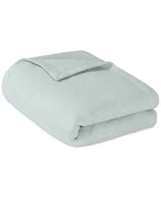 Madison Park Liquid Cotton Bed Blanket, Twin, Seafoam, New-image