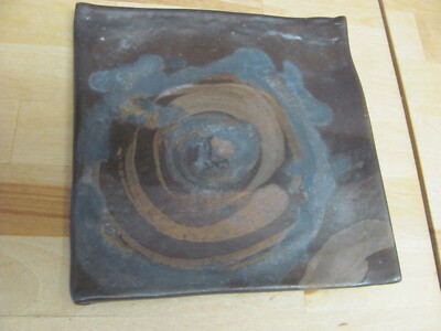 Toshiko Takaezu Ceramic Black Blue Brown 7