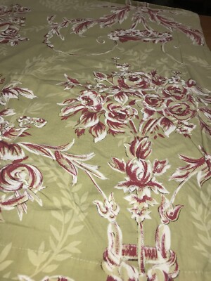 Pottery Barn Bed And Bath Pair Cotton Standard Floral Pillow Shams Pillow Slips-image
