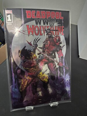 Deadpool & Wolverine: WWW III Whatnot Foil w Clear Backing Board New-image