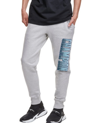 NEW CHAMPION GRAY REVERSE WEAVE DIP DYE LOGO JOGGER PANTS SZ L LARGE-image