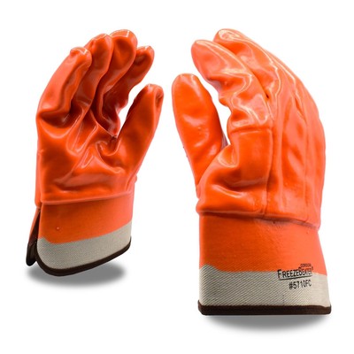 Cordova 5710F/C Hi-Vis Orange Cold Weather Gloves, Single Dipped, Foam Insula...-image
