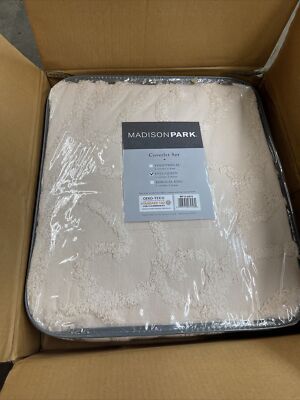 Madison Park 3 Piece Coverlet Set Full/Queen MP13-5879 New-image
