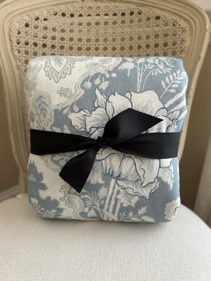 Pottery Barn x Kravet Arboretum Petite Floral KING/CAL. KING Duvet Cover READ-image