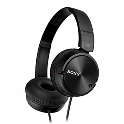 Sony MDR-ZX110 Auscultadores fone de ouvido com cancelamento de ruído-image