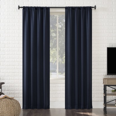 Avery 100% Blackout Rod Pocket Single Curtain Panel, 40