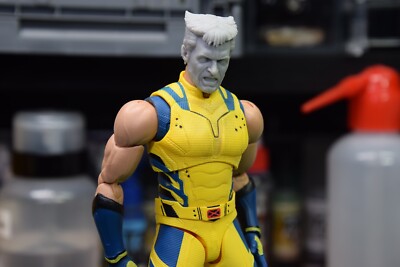 UNPAINTED Custom Wolverine Head ZD Toys Logan Figure Deadpool-image