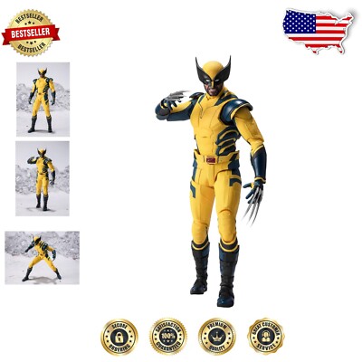 Official Wolverine Action Figure - Includes Body and Four Replacement Parts-image