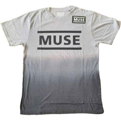 Muse - Logo - Grey Dip Dyed (T-Shirt)-image