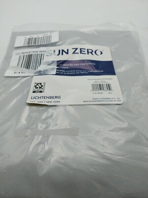 Sun Zero Panel Curtain 40in x 84in Silver-image