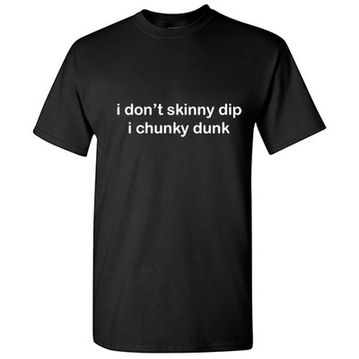 Skinny Dip Sarcastic Graphic Cool Gift Idea Humor Funny Novelty T Shirt-image