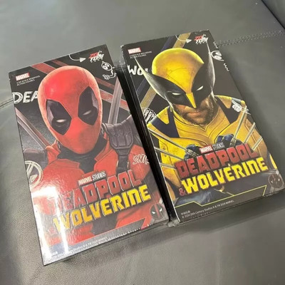 US! ZD Toy Genuine 1:10 Deadpool & Wolverine Action Figure Toy Model Collection-image