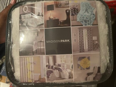 Madison Park MP12-6207 Tufted Chenille Cotton Duvet Cover Cream FULL/Queen-image