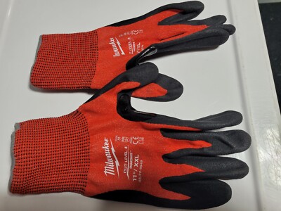 Milwaukee Tool 48-22-8949 Level 4 Cut Resistant Nitrile Dipped Gloves - 2X-Large-image