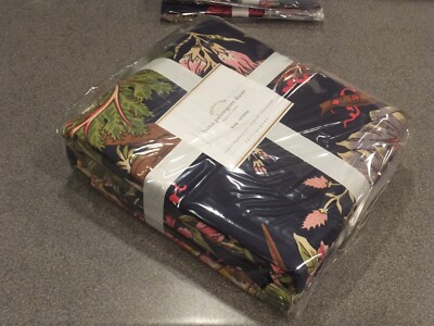 New RARE 3PC Pottery Barn Laina Palampore King Duvet with 2 Standard Shams-image