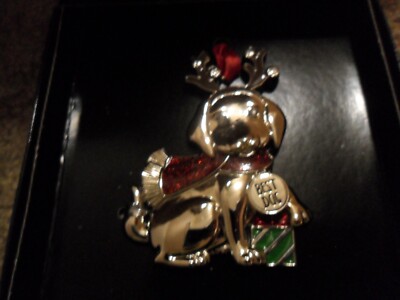 Regent Square Studio Design Best Dog Metal Silver Collectible Ornament -image