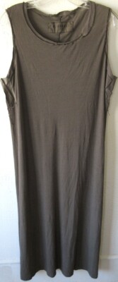 Rundholz Dip Brown Cotton Long T Shirt Dress Avant Garde Chic-image