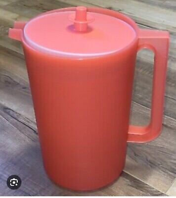 Tupperware Orange Party Set - Chip/Dip - Pitcher - Plates $120+ value 50% off-image