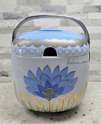 VTG ROSENTHAL PORCELAIN SUOMI ICE BUCKET BY IVAN RABUZIN & TIMO SAPANEVA GERMANY-image