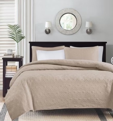 Madison Park Vancouver Reversible Coverlet Set King/Cal King 