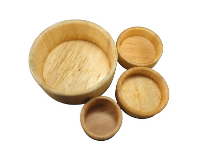 LOT 4 CHIP DIP SALSA BOWLS  Large 9.75 x 4