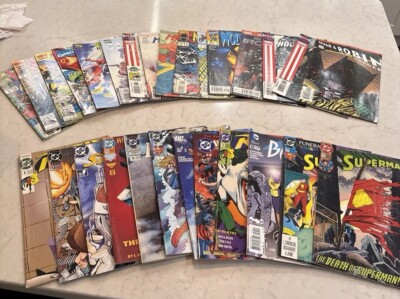 28 Comic Books- .   16- Marvel Comics 16- DC Edition-image