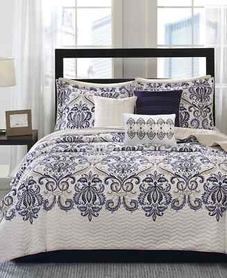 MADISON PARK Cali Quilted 6-Pc. King/California King Quilt Set $200-image