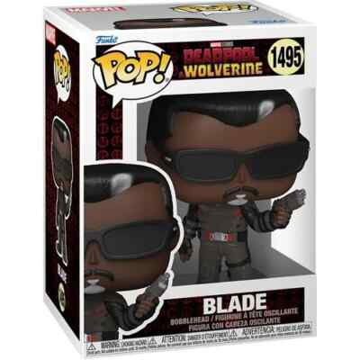 Deadpool & Wolverine Blade Funko Pop! Vinyl Figure #1495 With Protector IN STOCK-image