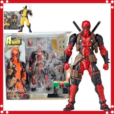 X-men Yamaguchi Deadpool Wolverine Action Figure Variant Movable Joint Dead Pool-image