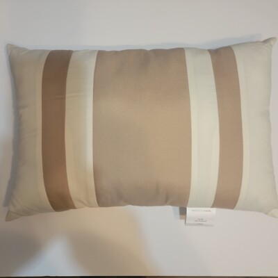 Madison Park Hamilton Decorative Pillow 12x18 Tan Cream -image