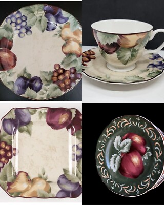 Noble Elegance Napa Valley Dishes, Cups, and Servers-image