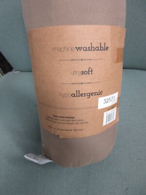 QUEEN Duvet Set 100% MIRCOFIBER 96X96 +2 SHAMS IENJOY HOME CAMEL BRAND NEW-image