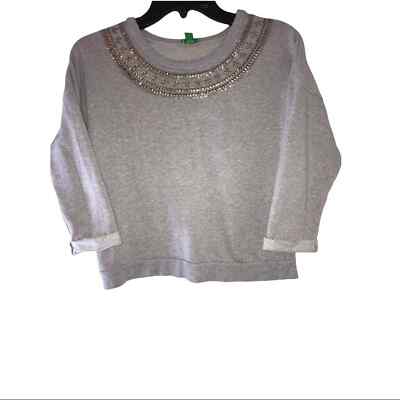 Dip gold sequins detailed top-image