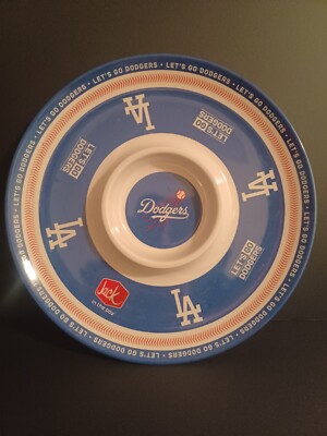 L.A. DODGERS chip And Dip Tray-image