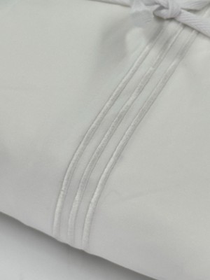 Pottery Barn Full Duvet Cover Grand Organic Percale Embroidered 88