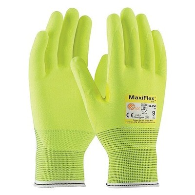 Pip 34-8743Fy Cut-Resistant Gloves, Cut Level A2 ,Dipped ,Foam Nitrile ,Sandy-image