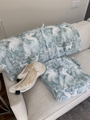 PBTEEN HARRY POTTER Magic Damask queen Duvet Cover, euro shams And Snitch Pillow-image