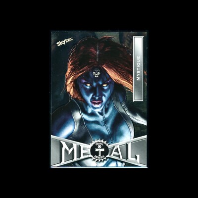 Mystique Black ePack Exclusive Marvel X-Men Metal Universe #87 X-Men 97 MCU SP-image