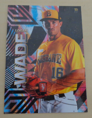 2019/20 Brisbane Bandits (Aussie Baseball) LOGAN WADE Insert -Fort Myers Miracle-image