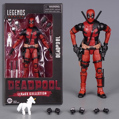 Deadpool Action Figure X-Men 2.0 025EX Revoltech Deadpool & Wolverine-image