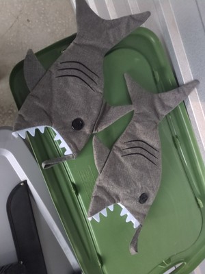 Pottery Barn Kids Shark Stocking-image