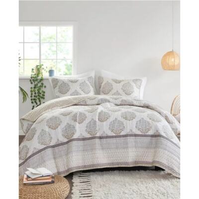 Madison Park Suri Reversible 3-Pc. Coverlet Set, Full/Queen 3000-image