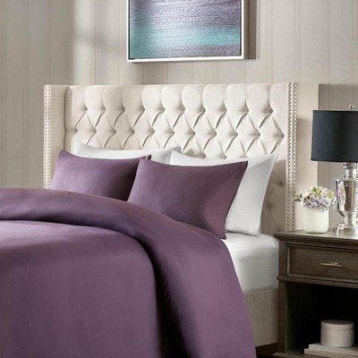 Madison Park Baldwin White Queen Upholstery Headboard-image
