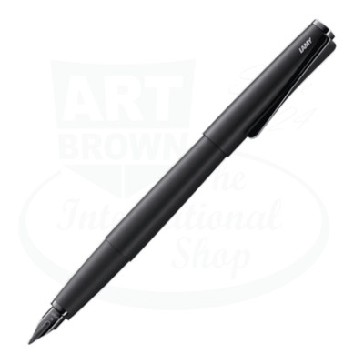LAMY Studio LX All Black Medium Fountain Pen, L66ALBKM-image