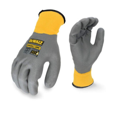 DEWALT DPG35 Full Dip Water-resistant Breathable Work Glove - Size L (DPG35L)-image