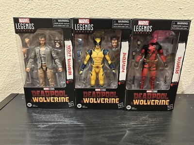 Marvel Legends Series Headpool, Wolverine, Deadpool Lot-image
