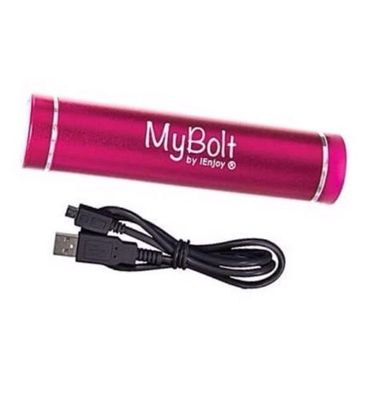 iEnjoy MyBolt Portable USB Flash Charger for iPhone, iPad, iPod & more, PINK-image