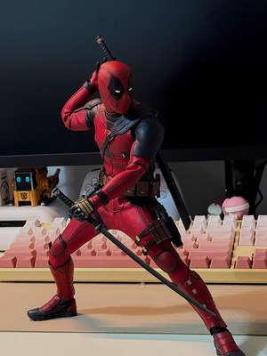 New Hot Toys MMS746 Deadpool & Wolverine 1/6 Deadpool 3.0 Collectible Figure-image