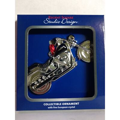 Motorcycle Ornament by Regent Square Studio Design-image