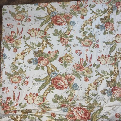 Pottery Barn KATHERINE Palompore Full Queen Duvet Cover EUC-image